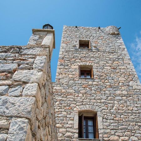 Charouda Stone Tower Apartment Pyrgos Dirou Luaran gambar
